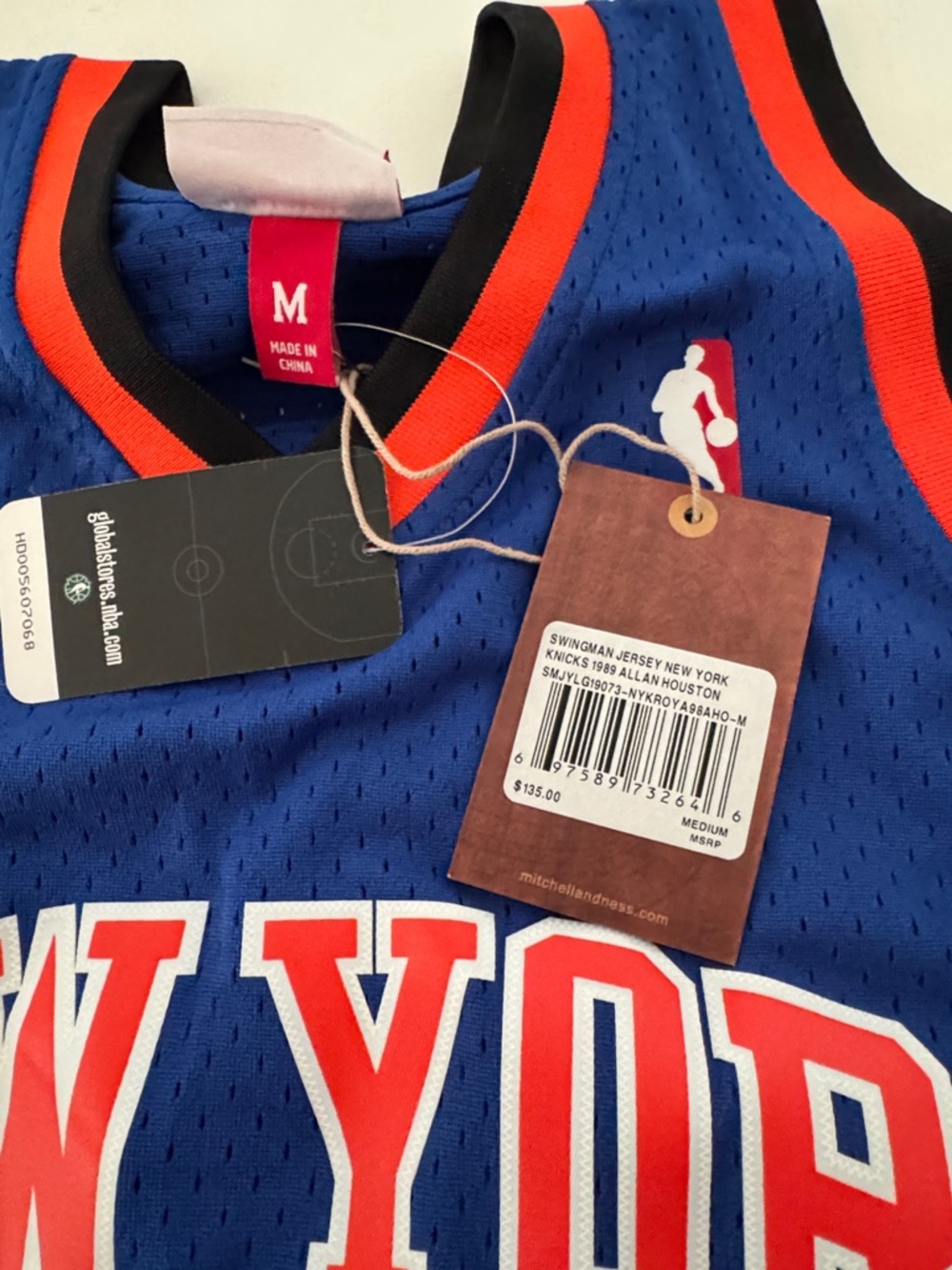 Mitchell & Ness Allan Houston Swingman #20 HWC Jersey size M (NWT) - Picture 2 of 6